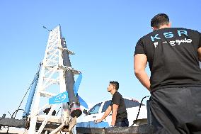 Rocket Tamouh-3 Explodes During Launch - Kuwait