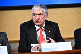 NOBEL PRIZE 2025 PRESS CONFERENCE PHYSICS, CHEMISTRY AND ECONOMICS