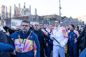 First Day of The Olympic Flame Official Tour - Rome