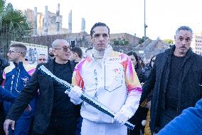 First Day of The Olympic Flame Official Tour - Rome