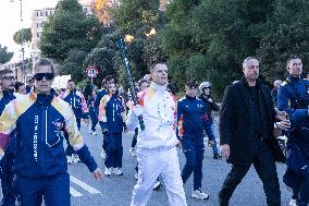 First Day of The Olympic Flame Official Tour - Rome