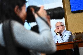 NOBEL PRIZE 2025 PRESS CONFERENCE PHYSICS, CHEMISTRY AND ECONOMICS