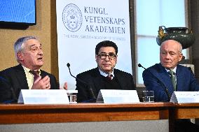 NOBEL PRIZE 2025 PRESS CONFERENCE PHYSICS, CHEMISTRY AND ECONOMICS