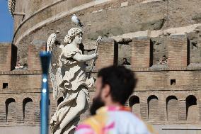 First Day of The Olympic Flame Official Tour - Rome