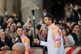 First Day of The Olympic Flame Official Tour - Rome