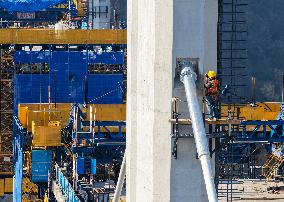 High-Speed Railway Bridge Construction - China