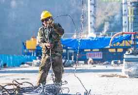 High-Speed Railway Bridge Construction - China