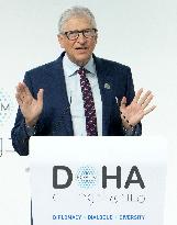 Bill Gates At Doha Forum - Qatar
