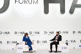 Leaders At Doha Forum - Qatar
