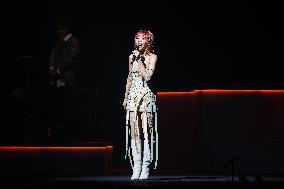 Female Singer Pei Yu Hung Concert in Taipei