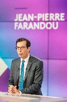 French labour Minister Jean Pierre Farandou - Portrait