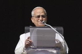 Pope Leo XIV Delivers His Blessing to The Faithful - Vatican