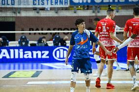 VOLLEY - Superlega Serie A - Cisterna Volley vs Gas Sales Bluenergy Piacenza 1-3 (25-21, 23-25,22-25,18-25)