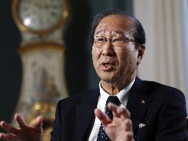 Nobel laureate Kitagawa in Stockholm