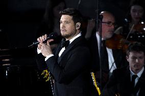 Pope Leo XIV At Vatican Concert For Needy