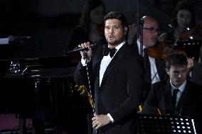 Pope Leo XIV At Vatican Concert For Needy