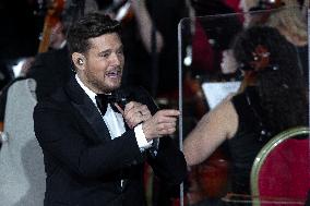 Pope Leo XIV At Vatican Concert For Needy