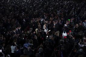 Pope Leo XIV At Vatican Concert For Needy