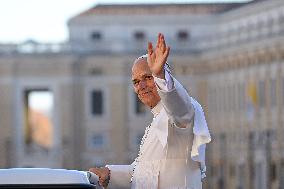 Pope Leo XIV During the Jubilee Audience - Vatican