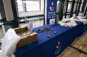 Return of prehistoric cultural property to the Mongolian authorities in Paris FA