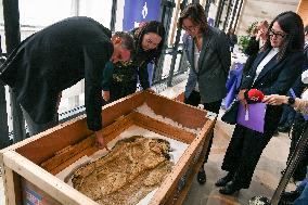 Return of prehistoric cultural property to the Mongolian authorities in Paris FA