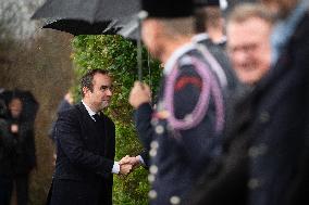 Sebastien Lecornu At Aristide Briand 1905 Law Tribute - Houlbec Cocherel