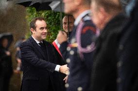 Sebastien Lecornu At Aristide Briand 1905 Law Tribute - Houlbec Cocherel