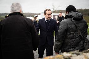 Sebastien Lecornu At Aristide Briand 1905 Law Tribute - Houlbec Cocherel