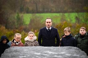 Sebastien Lecornu At Aristide Briand 1905 Law Tribute - Houlbec Cocherel