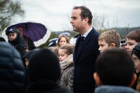 Sebastien Lecornu At Aristide Briand 1905 Law Tribute - Houlbec Cocherel