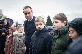 Sebastien Lecornu At Aristide Briand 1905 Law Tribute - Houlbec Cocherel