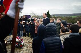 Sebastien Lecornu At Aristide Briand 1905 Law Tribute - Houlbec Cocherel