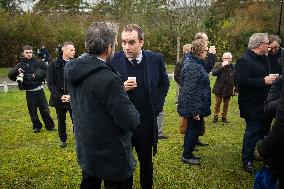 Sebastien Lecornu At Aristide Briand 1905 Law Tribute - Houlbec Cocherel