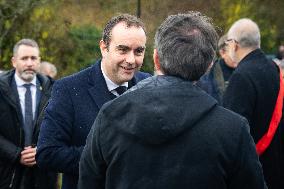 Sebastien Lecornu At Aristide Briand 1905 Law Tribute - Houlbec Cocherel