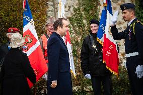 Sebastien Lecornu At Aristide Briand 1905 Law Tribute - Houlbec Cocherel