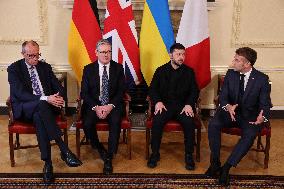 European Leaders at Downing Street - London