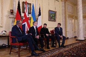 European Leaders at Downing Street - London