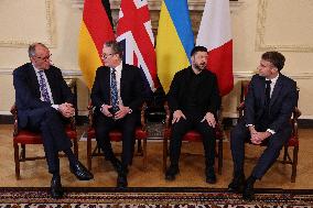 European Leaders at Downing Street - London
