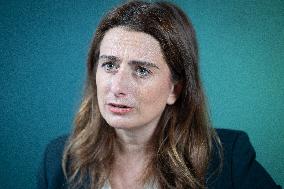 Marine Tondelier Press Conference about the Presidential Election - Paris