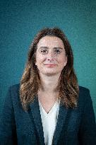 Marine Tondelier Press Conference about the Presidential Election - Paris