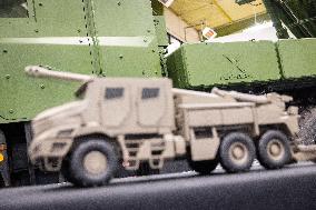 Illustrations of the military defence system supplier KNDS - Versailles AJ