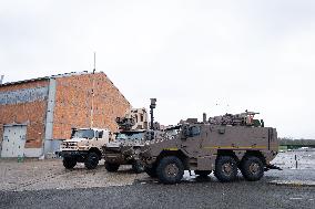 Illustrations of the military defence system supplier KNDS - Versailles AJ