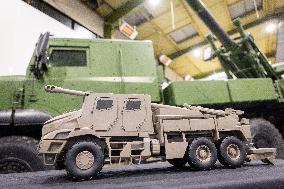 Illustrations of the military defence system supplier KNDS - Versailles AJ