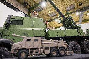 Illustrations of the military defence system supplier KNDS - Versailles AJ