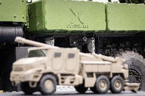 Illustrations of the military defence system supplier KNDS - Versailles AJ