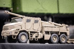 Illustrations of the military defence system supplier KNDS - Versailles AJ