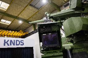 Illustrations of the military defence system supplier KNDS - Versailles AJ