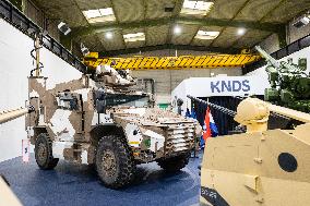 Illustrations of the military defence system supplier KNDS - Versailles AJ