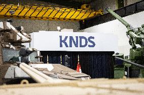 Illustrations of the military defence system supplier KNDS - Versailles AJ