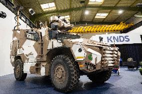 Illustrations of the military defence system supplier KNDS - Versailles AJ